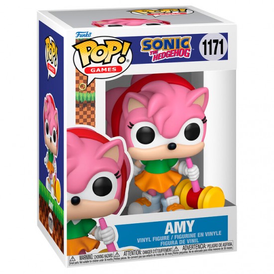 POP figure Sonic The Hedgehog Amy 5 + 1 Chase 6 Τεμ.