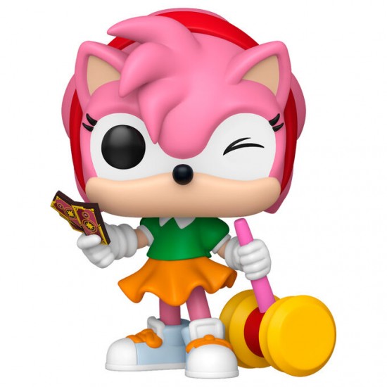POP figure Sonic The Hedgehog Amy 5 + 1 Chase 6 Τεμ.