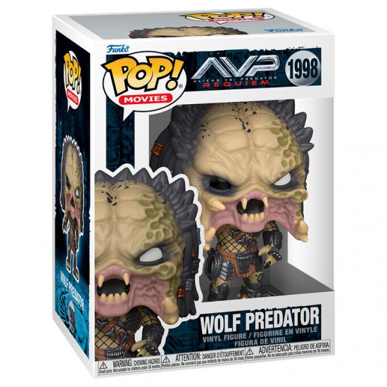 POP figure Alien vs Predator Requiem Wolf Predator 5 + 1 Chase 6 Τεμ.