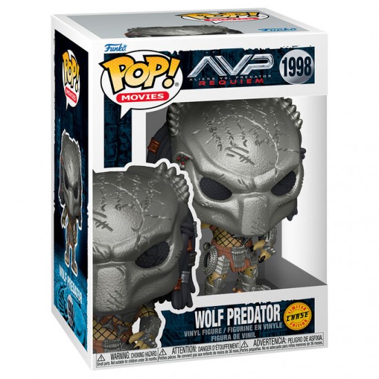 POP figure Alien vs Predator Requiem Wolf Predator 5 + 1 Chase 6 Τεμ.