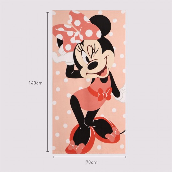 Disney Minnie microfibre beach towel