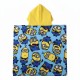 Minions microfibre poncho beach towel