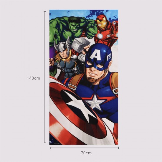 Marvel Avengers microfibre beach towel