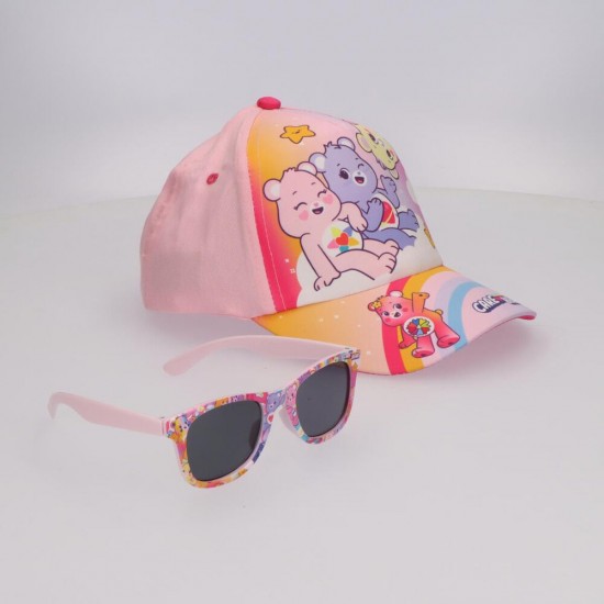 Care Bears set cap + sunglasses 6 Τεμ.