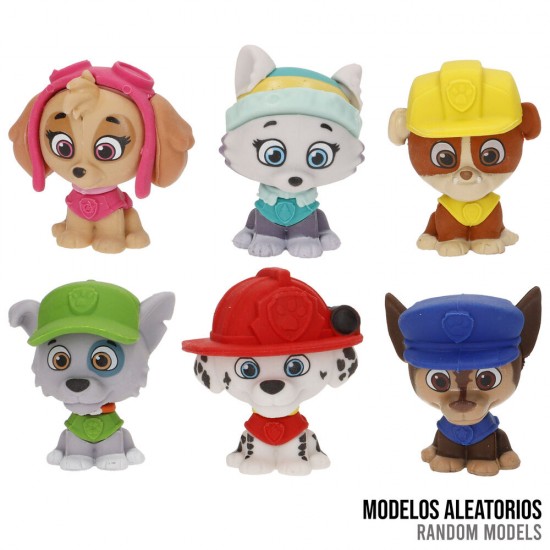 Paw Patrol assorted Puzzle 3D Eraser Palz Capsule 30 Τεμ.