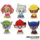 Paw Patrol assorted Puzzle 3D Eraser Palz Capsule 30 Τεμ.