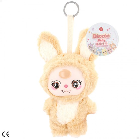 Baozao Kawaii Bunny Suit assorted plush toy keychain 20cm 12 Τεμ.