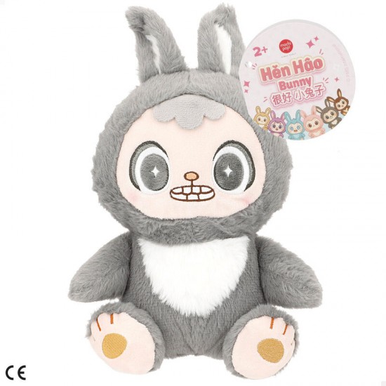 Hen Hao Kawaii Bunny assorted plush toy keychain 23cm 12 Τεμ.
