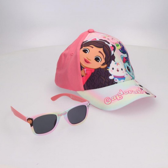 Gabbys Dollhouse set cap + sunglasses 6 Τεμ.