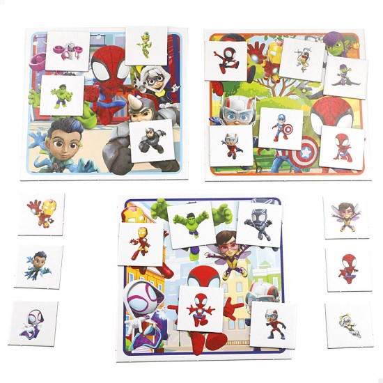 Marvel Spidey and the Amazing Friends lotto game 12 Τεμ.