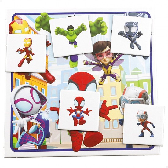 Marvel Spidey and the Amazing Friends lotto game 12 Τεμ.