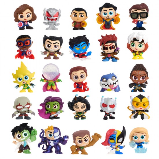 Doorables Marvel Action Mini Peek Series 2 assorted Capsule surprise 4 figures 12 Τεμ.
