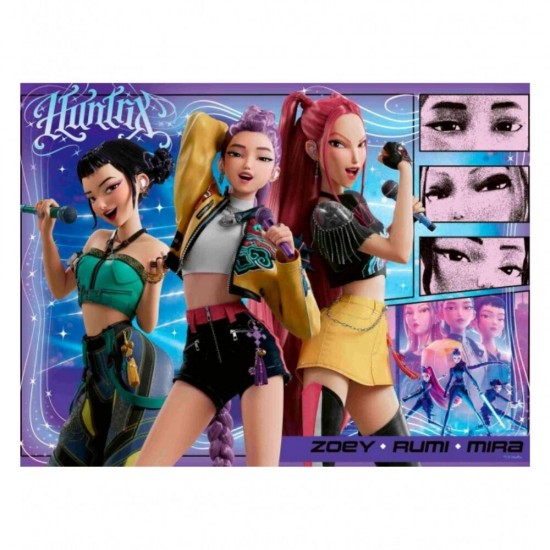 Kpop Demon Hunters XXL puzzle 100pcs