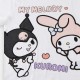 Hello Kitty and Friends My Melody & Kuromi t-shirt 12 Τεμ.