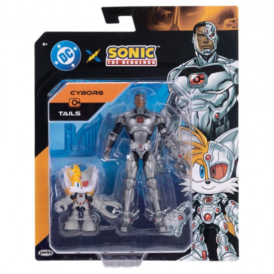 Sonic the Hedgehog Serie 1 assorted pack 2 figures 6 Τεμ.