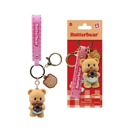 Butterbear Everyday Serie 1 assorted keychain figure 5cm 12 Τεμ.