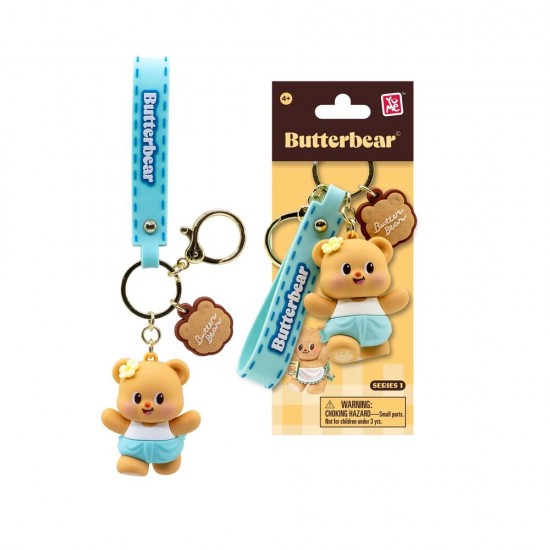 Butterbear Everyday Serie 1 assorted keychain figure 5cm 12 Τεμ.