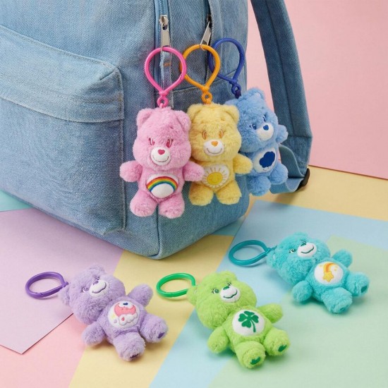 Care Bears assorted plush keychain 16 Τεμ.