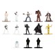 Star Wars assorted about surprise metalfigs figure 4cm 24 Τεμ.