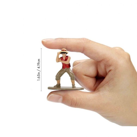 One Piece assorted about surprise metalfigs figure 4cm 24 Τεμ.