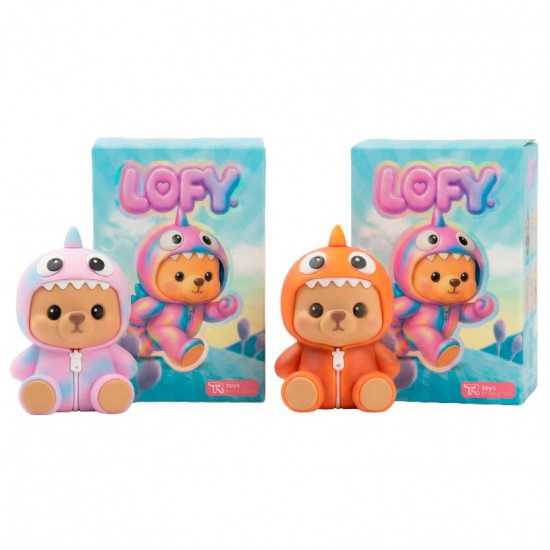 Lofy Bear assorted Blind Box Surprise PVC doll keychain 12 Τεμ.