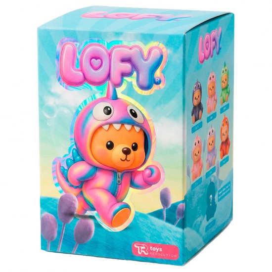Lofy Bear assorted Blind Box Surprise PVC doll keychain 12 Τεμ.