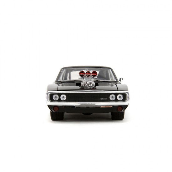 Fast & Furious Dodge Charger R/T car + Dominic Toretto figure set