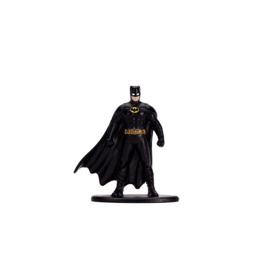 DC Comics Batmovil 1989 metal car + Batman figure set