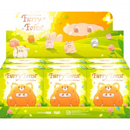 Giggle Monster Furry Forest assorted Surprise doll 6 Τεμ.
