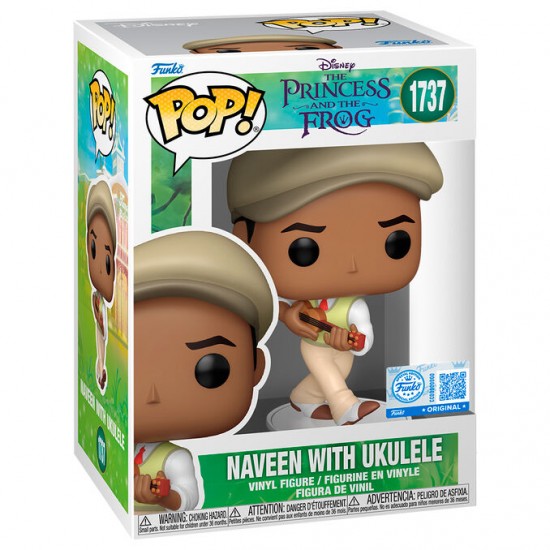 POP figure Disney The Princess and the Frog Naveen with Ukulele