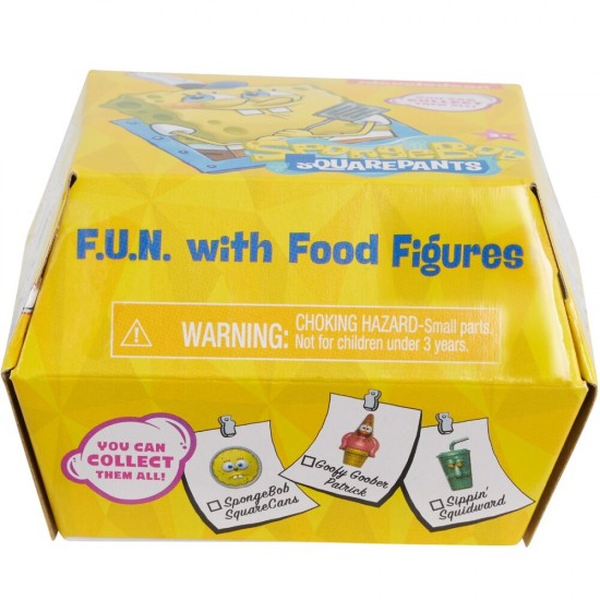 SpongeBob Squarepants F.U.N. Food assorted surprise figure 12 Τεμ.