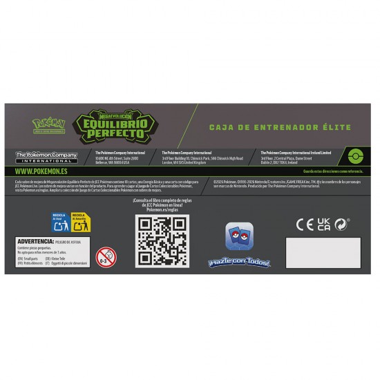 Spanish Pokemon Perfect Order Elite Trainer Card game case 10 Τεμ.