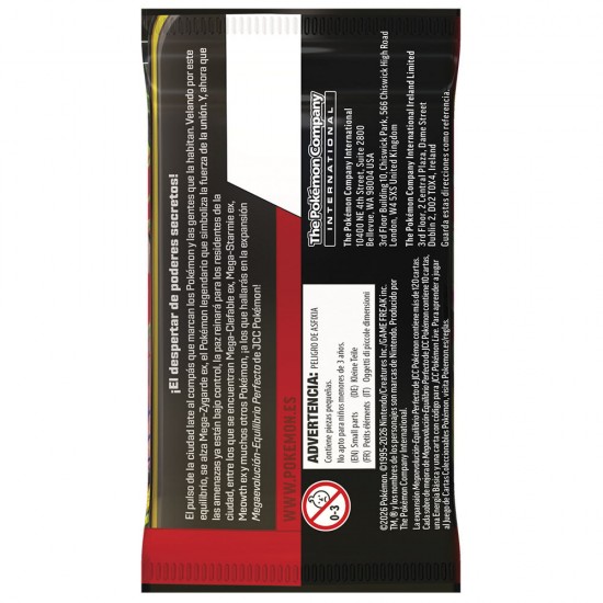 Spanish Pokemon Perfect Order assorted about card game 36 Τεμ.