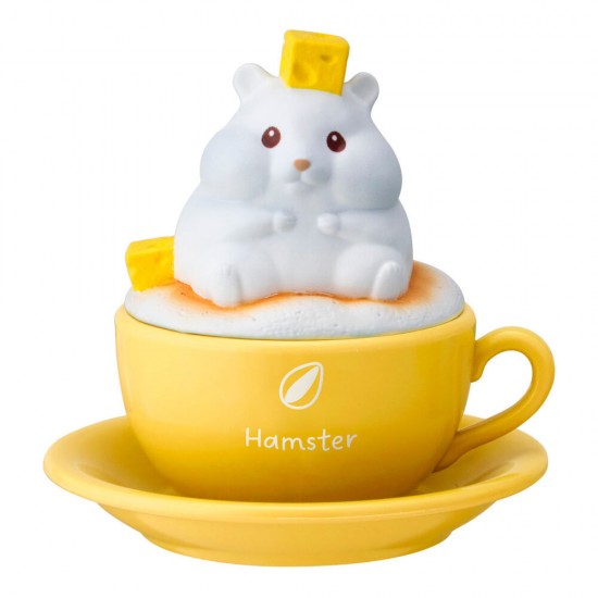 CharaLatte Art Case Animals assorted figure 12 Τεμ.