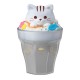 CharaLatte Art Case Animals assorted figure 12 Τεμ.