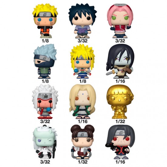 Assorted Bitty POP Mystery figure Naruto Shippuden 32 Τεμ.