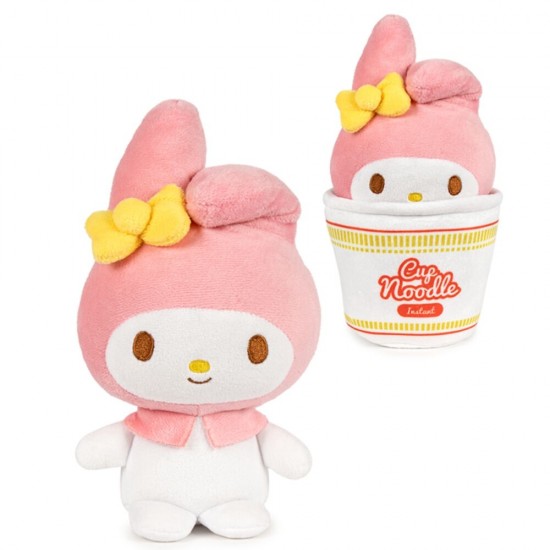 Hello Kitty & Friends Cup Noodles assorted plush toy 16cm 12 Τεμ.