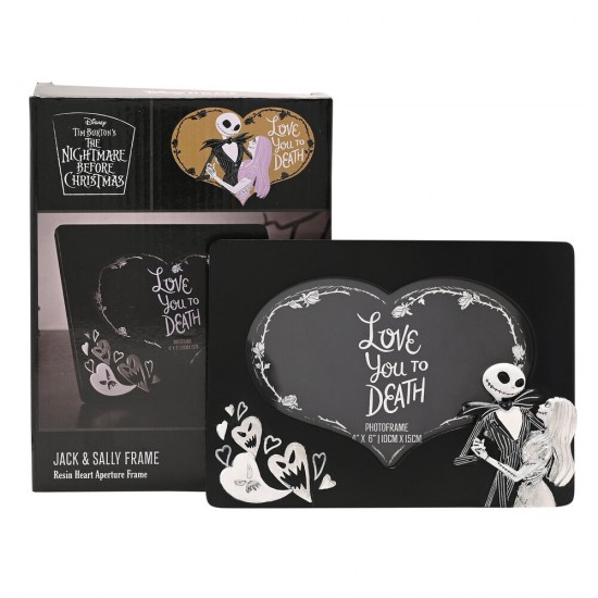 Disney Nightmare Before Christmas Love You to Death photo frame