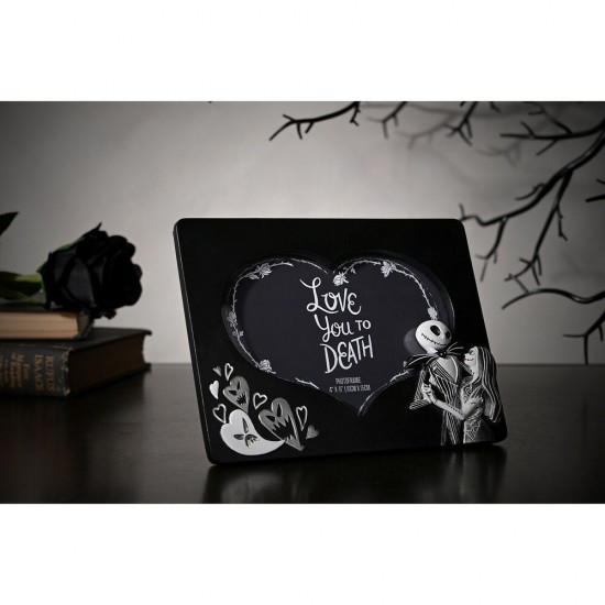 Disney Nightmare Before Christmas Love You to Death photo frame