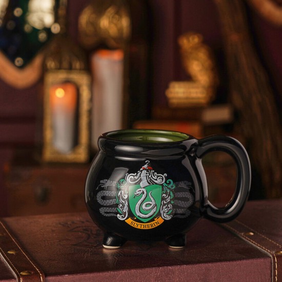 Harry Potter Slytherin cauldron mug