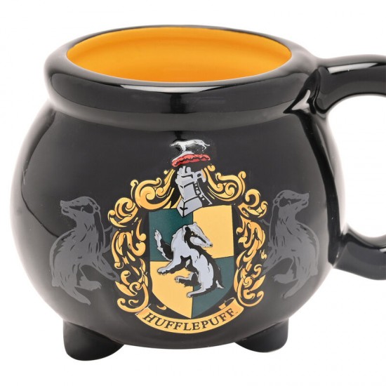 Harry Potter Hufflepuff cauldron mug