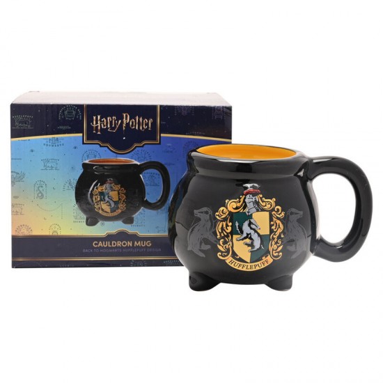 Harry Potter Hufflepuff cauldron mug