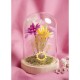 Disney Princess Rapunzel florals in a clonche with neon light