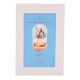 Disney Princess Jasmine florals in a clonche with neon light