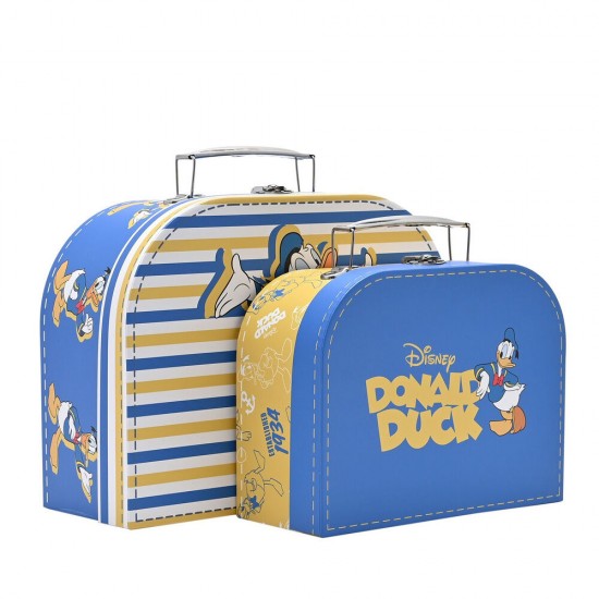 Disney Donald set of 2 suitcase storage boxes