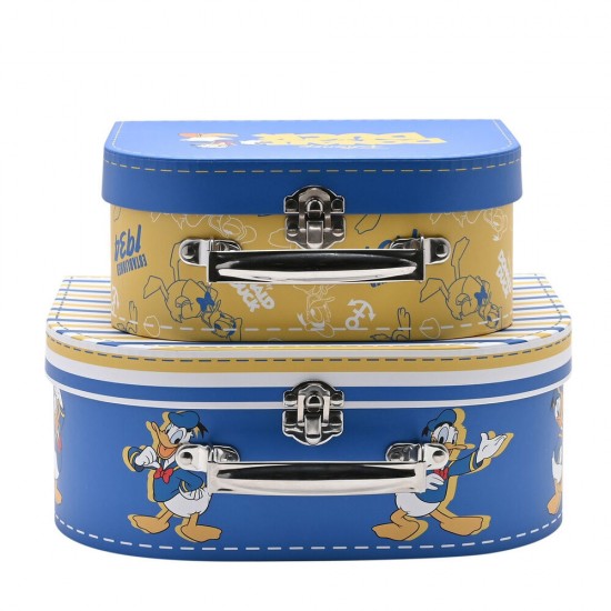 Disney Donald set of 2 suitcase storage boxes