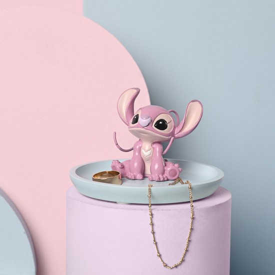 Disney Stitch Angel resin trinket dish