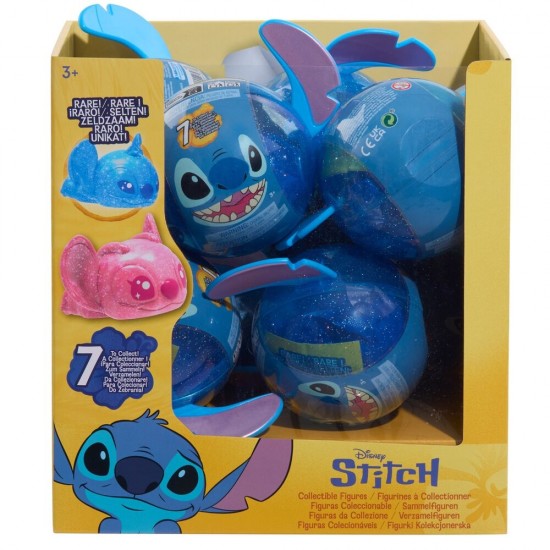 Disney Stitch Squish assorted Capsule surprise figure 8 Τεμ.