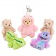 Lofy Bear assorted Blind Box Surprise plush toy keychain 6 Τεμ.