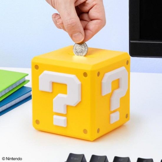 Super Mario Question Block money box
